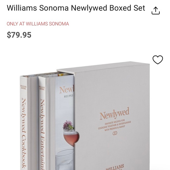 Boxed set newlywed cookbook - Picture 2 of 2